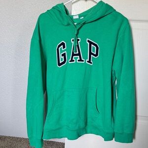 GAP Vibrant Green Pullover Hoodie